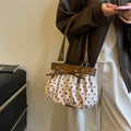 Fashion Color Contrast Polka Dots Shoulder Bag 6W10BBG1861