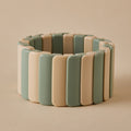 Gold Geometric Stretch Bracelet - DippedShop Wholesale - #8995