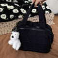 Simple Solid Color Multi Layer Makeup Bag MK2BW6S10BOB107