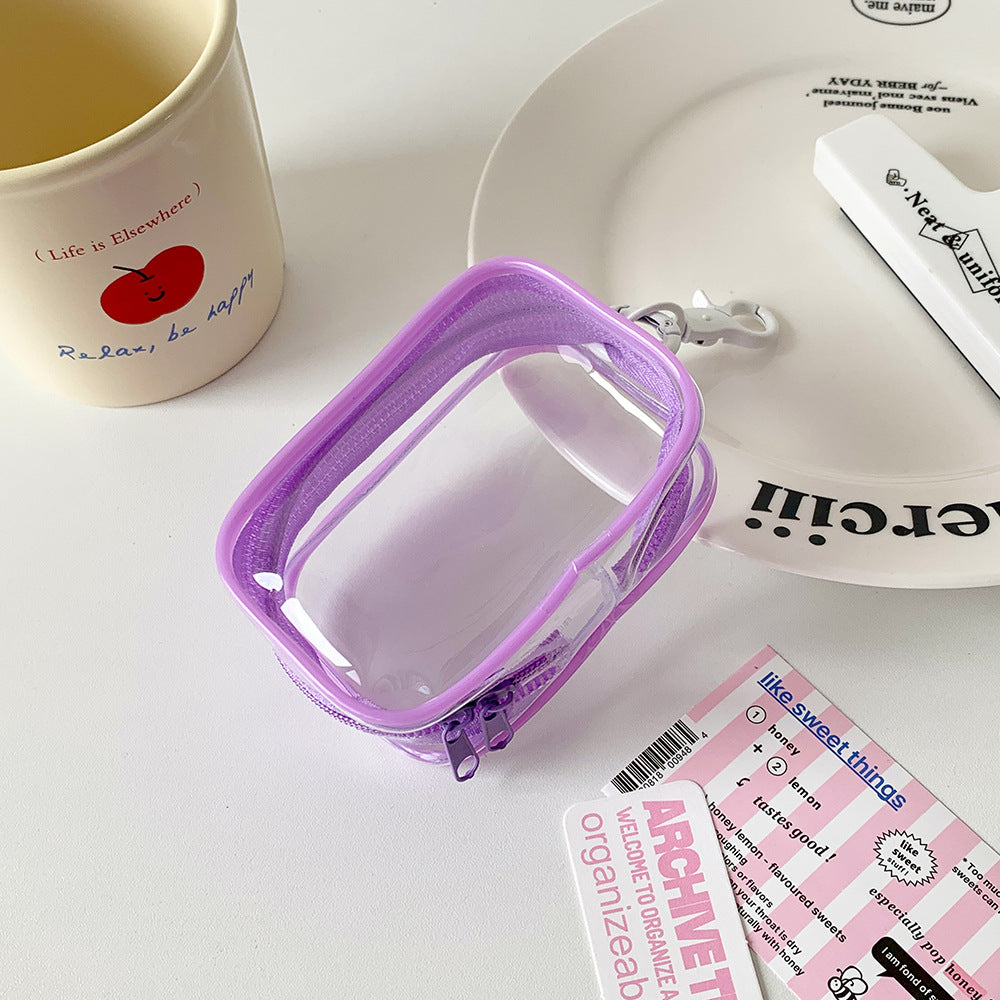 Clear PVC Coin Pouch - DippedShop Wholesale - #1075