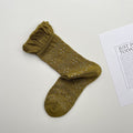 Sweet Bubble Ruffle Cuff Mesh Socks 6W8FSO771
