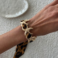 Vinatge Leopard Print Scarf Ho - DippedShop Wholesale - #7587