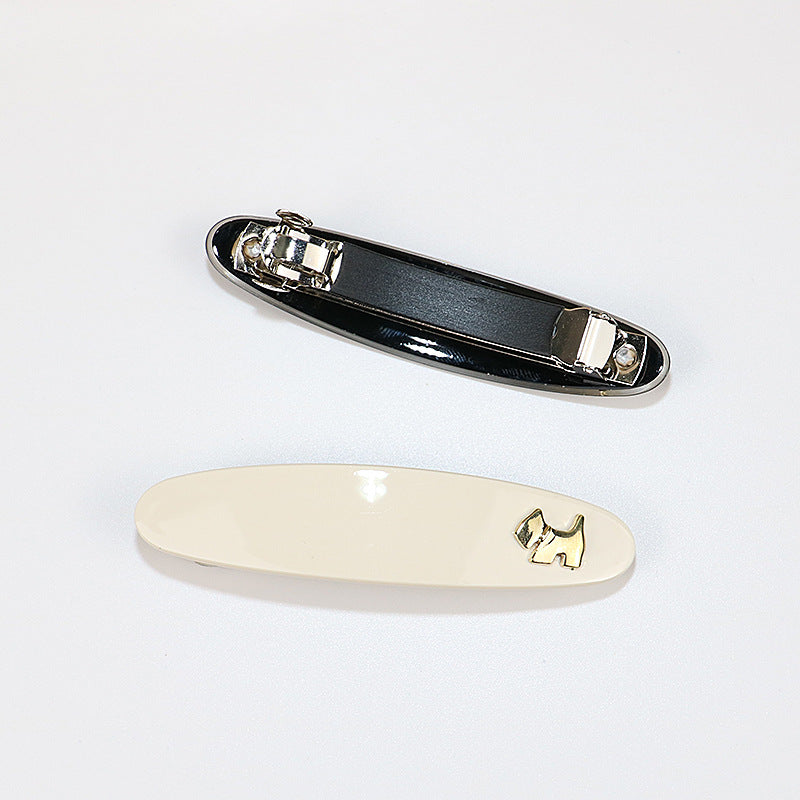 Trendy Solid Color Barrette Hair Clip MK2PPM6W6HCP344