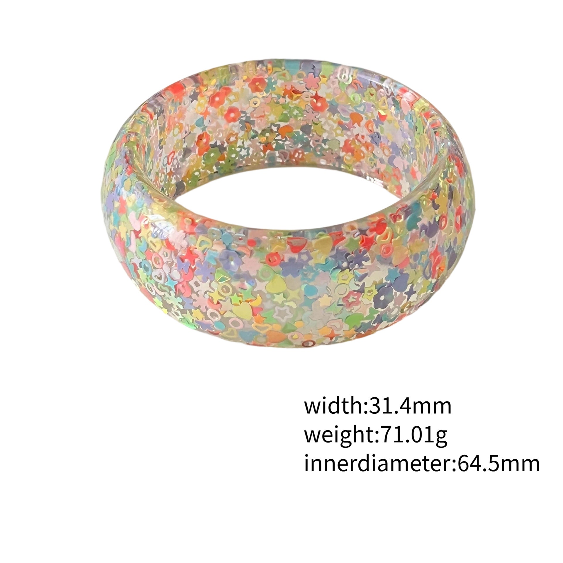Sparkly Colorful Sequin Resin - DippedShop Wholesale - #6387