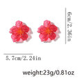 Transparent Acrylic Flower Studs - DippedShop Wholesale - #3491