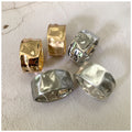 Chunky Irregular Gold Plated Statement Bracelet 6W6JBR578