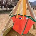Cute Hollow Out Eye Embroideried Shoulder Bag 8CW6BBG476L