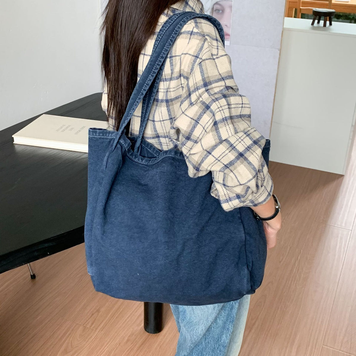 Casual Washed Versatile Lightweight Shoulder Bag 6W10BBG2498
