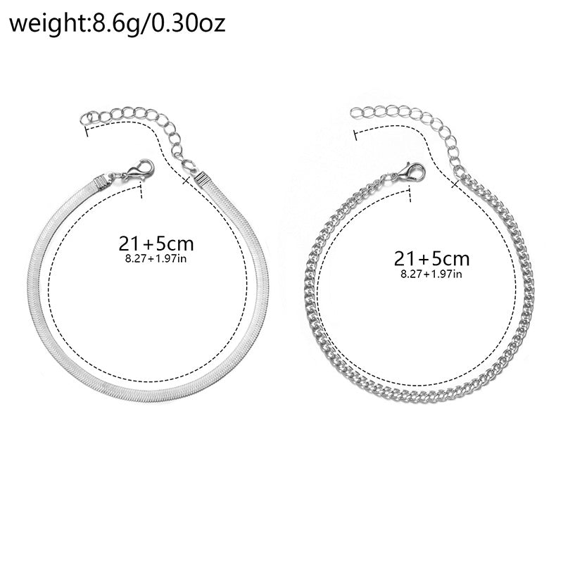 Minimalist Gold Plated Double - DippedShop Wholesale - #4339