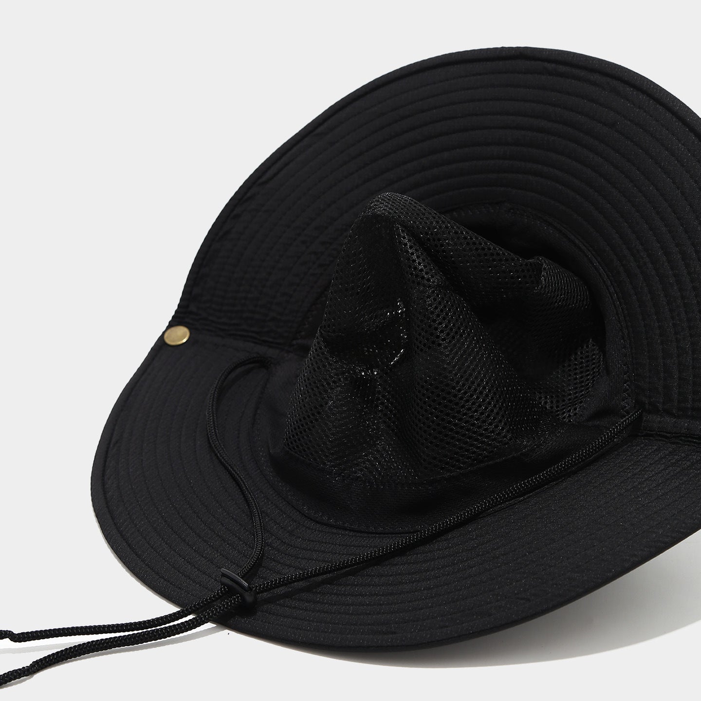 Trendy Letter Print Breatheable Safari Boonie Hat 8BK6HAT177L