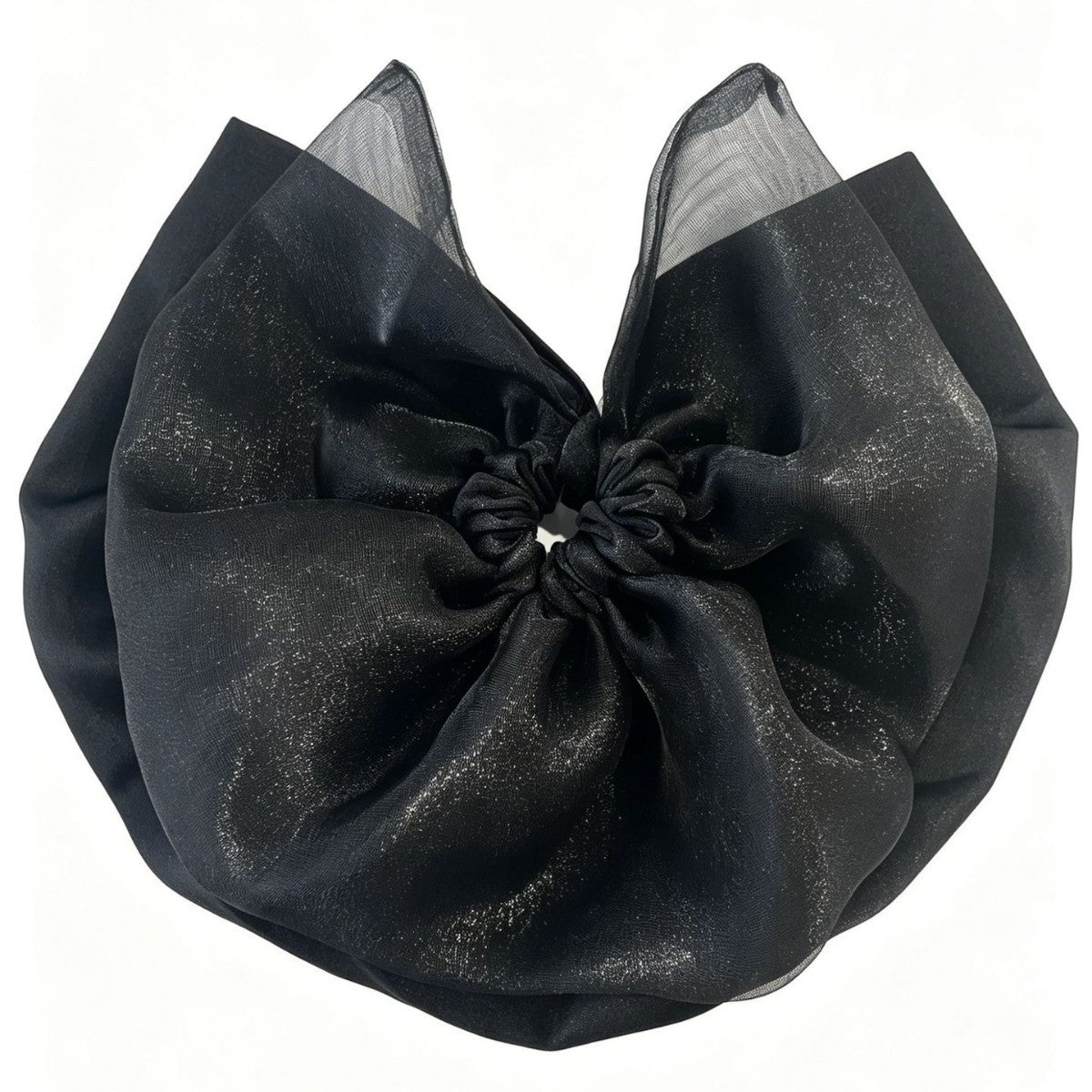 Double Layer Mesh Bow Hair Scrunchie MK2BLW6W6HSR29