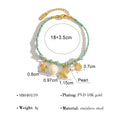 Colorful Braided Cord Charm Br - DippedShop Wholesale - #6387