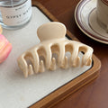 Minimalist Solid Color Durable Large Hair Claw 8AS6HCP280L