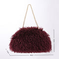 Fuzzy Plush Large Capacity Cloud Shoulder Bag 6W10BBG2348