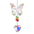 Oversized Butterfly Colorful Crystal Pendant Suncatchers MK2CZAS6H7HLS55