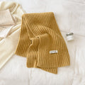 Winter Soft Wool-Blend Warm Knit Scarf 6W6NSC95