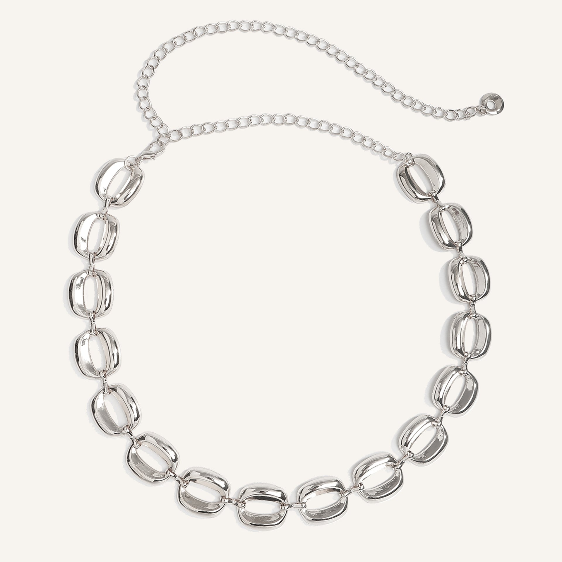 Trendy Round Circle Metal Geom - DippedShop Wholesale - #9443