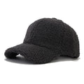 Winter Solid Color Fuzzy Plush Warm Baseball Cap 6W6HAT925