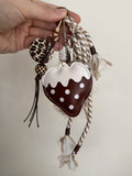 Strawberry Braided Keychain Charm - DippedShop Wholesale - #3971