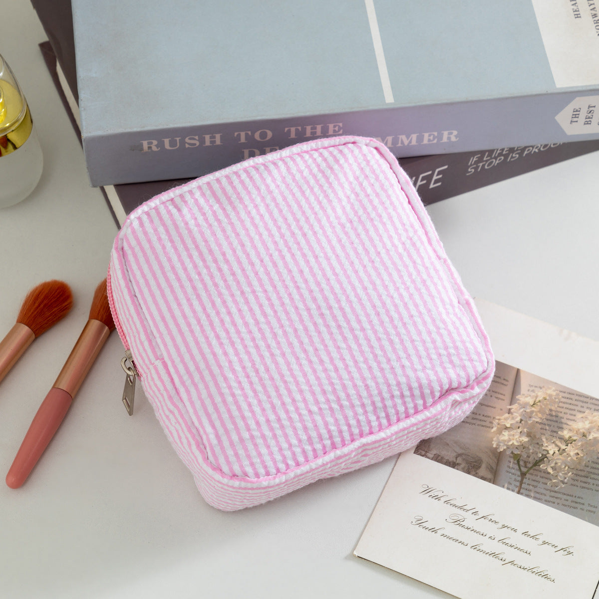 Striped Portable Storage Bag MK2BLW6C5CO77