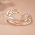 Trendy Iridescent Irregular Ac - DippedShop Wholesale - #2339
