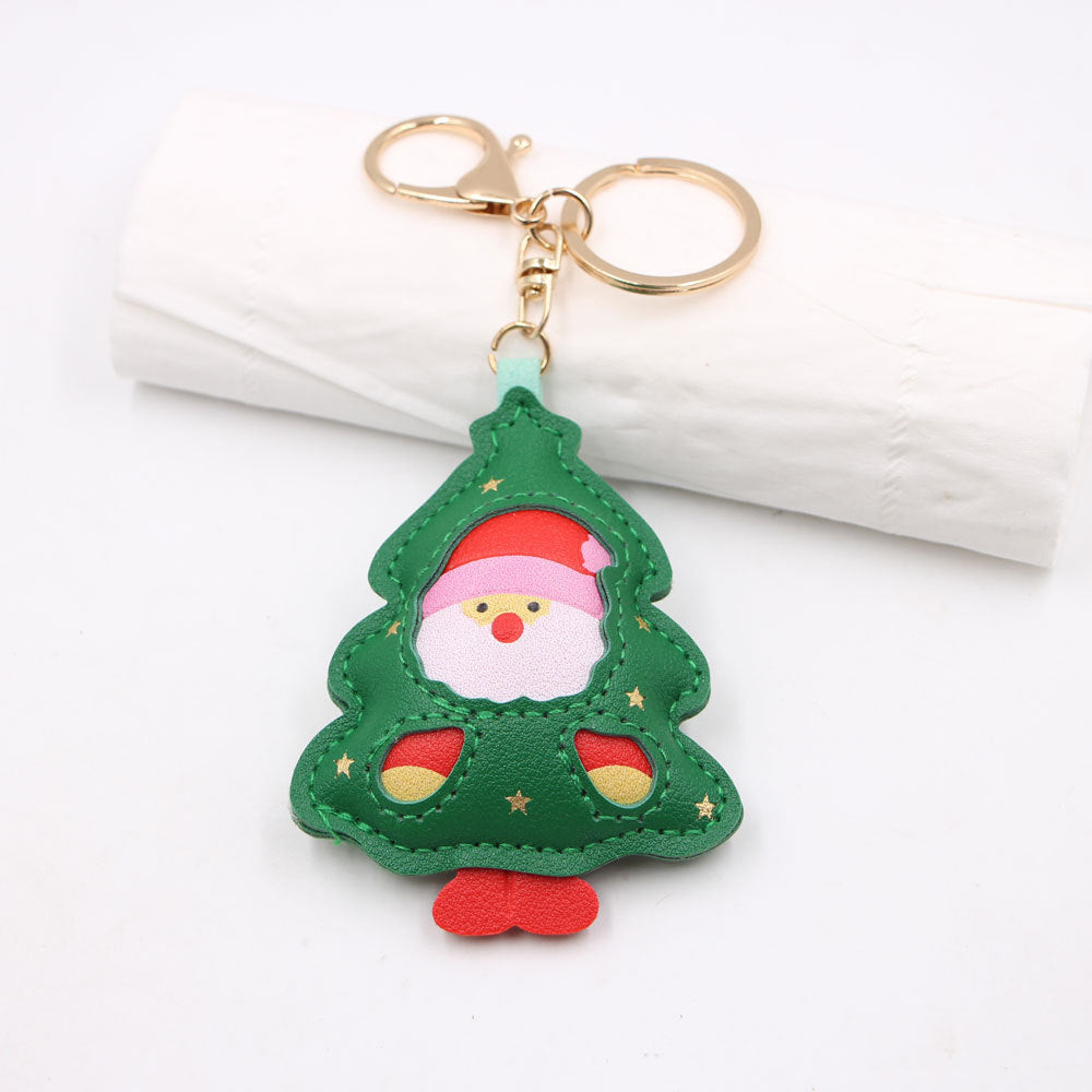 Funny Leather French Fries Snake Keychain 6W10BBC701