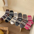 Striped Scrunch Socks - DippedShop Wholesale - #2803