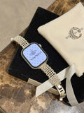 Luxury Hollow Pearl Rhinestones Watch Bnad 6W6JWA98