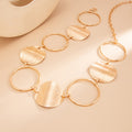 Vintage Gold Plated Disc Waist - DippedShop Wholesale - #2403