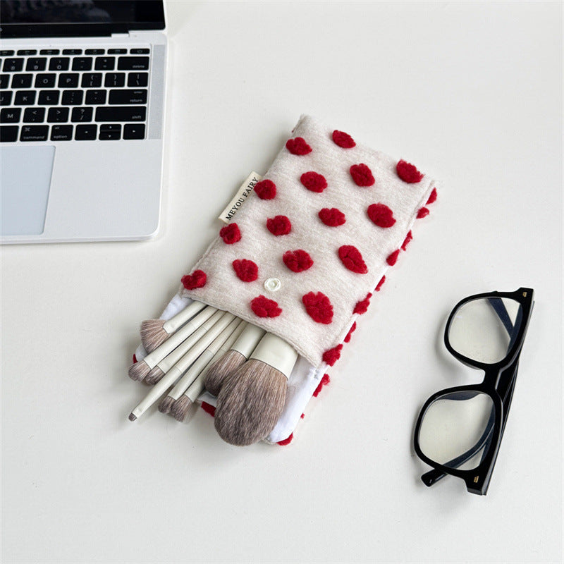 Floral Quilted Cosmetic Bag - DippedShop Wholesale - #1715
