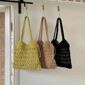 Casual Hand-Woven Shoulder Bag - DippedShop Wholesale - #9891