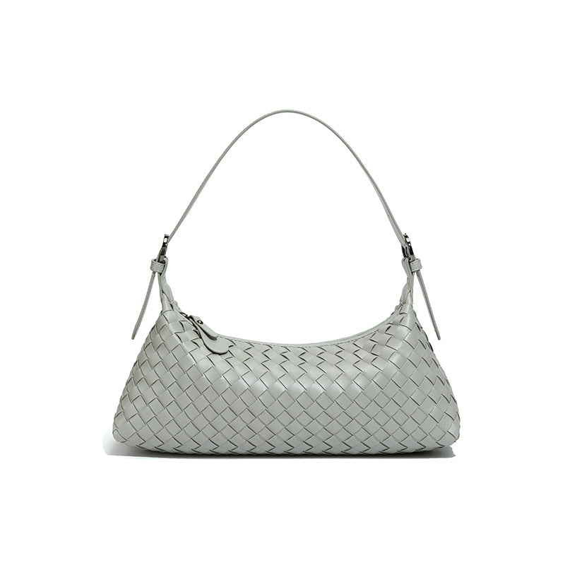 Woven Dumpling Crossbody Bag - DippedShop Wholesale - #6595