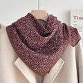 Color Block Silk Scarf - DippedShop Wholesale - #2323