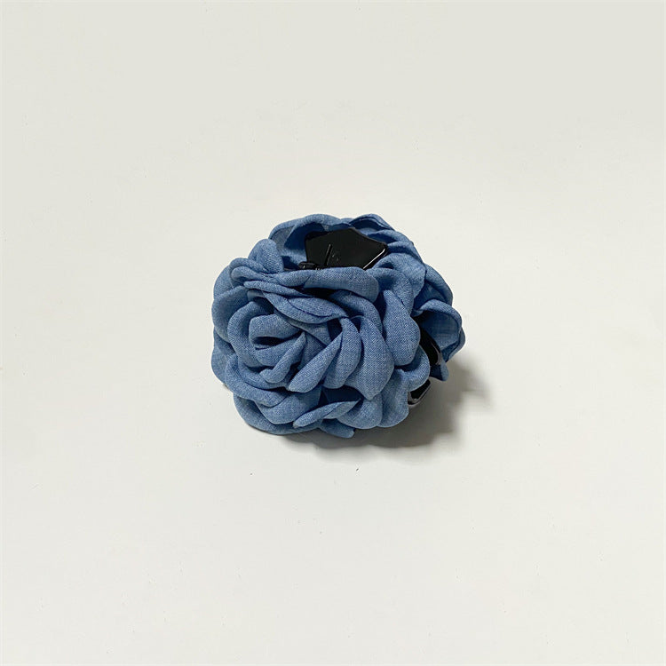 Cute Hawaiian Rose Flower Hair Claw Clip 6W6HCP1251