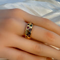 Retro Colorful Cubic Zirconia - DippedShop Wholesale - #2195