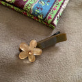 Vintage Crystal Flower Barrette - DippedShop Wholesale - #7763