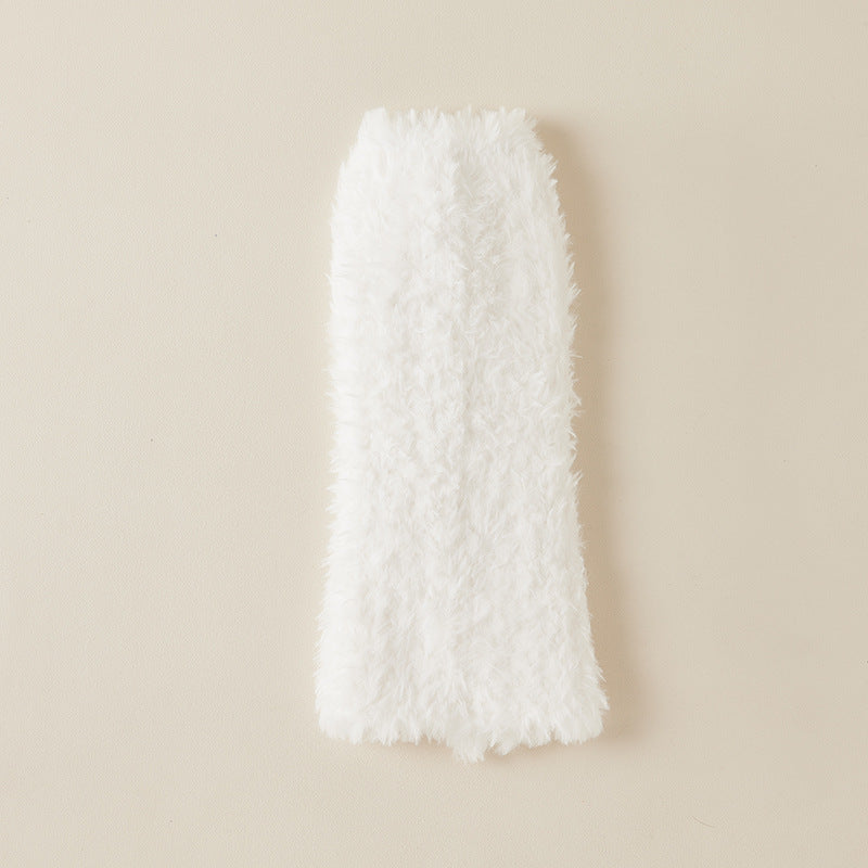 Fuzzy Plush Warm Boot Cuffs Leg Warmers 6W8FSO875
