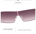 Trendy Wrap‑Around Polarized Sunglasses MK2PPIM6W6GSG222