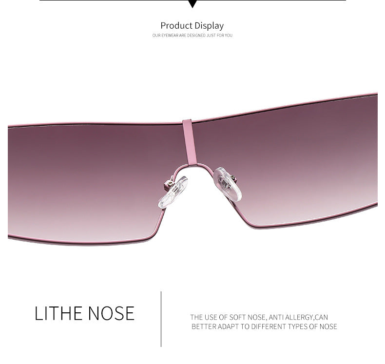 Trendy Wrap‑Around Polarized Sunglasses MK2PPIM6W6GSG222