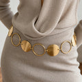 Minimalist Gold Plated Disc Wa - DippedShop Wholesale - #2499