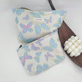 Butterfly Embossed Portable Travel Coametic Bag MK2BW6W10BOB405