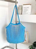 Dopamine Color Black Hollow Beach Handbag 8CW6BBG460L