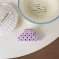 Polka Dots Hair Claw - DippedShop Wholesale - #1283