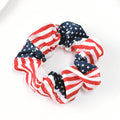 Stylish American Flag Handmade Hair Tie 8BK6HSR17T