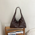 Trendy Punk Metal Grommet Handbag Shoulder Bag 6W10BBG1897