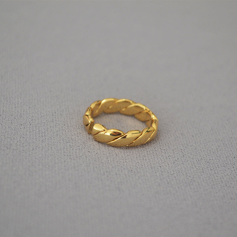 Twisted Open Ring - DippedShop Wholesale - #1843