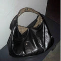 Leopard Print Large Capacity Underarm Bag 6W10BBG2020