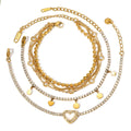 Minimalist Stainless Zircon Bracelet - DippedShop Wholesale - #5139