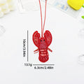 Stylish Rhinestones Beads Crab Pendant Keychain 6W10BBC794