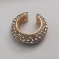 Retro Gold Plated Zirconia C-S - DippedShop Wholesale - #4147